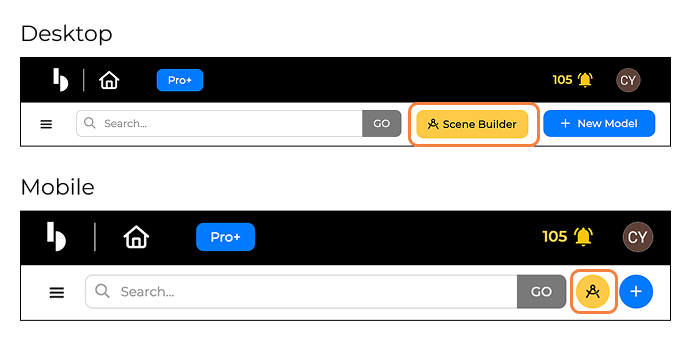 open scene builder
